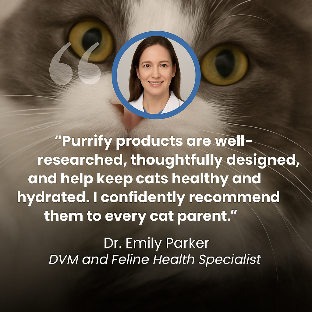 Purrify Stainless Steel Water Fountain