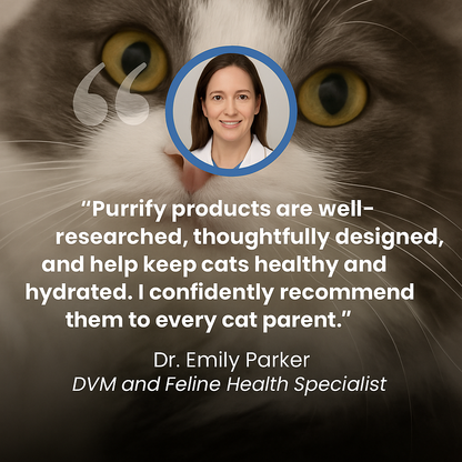 Purrify Stainless Steel Water Fountain